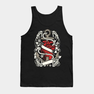 Capitain Heart Tank Top